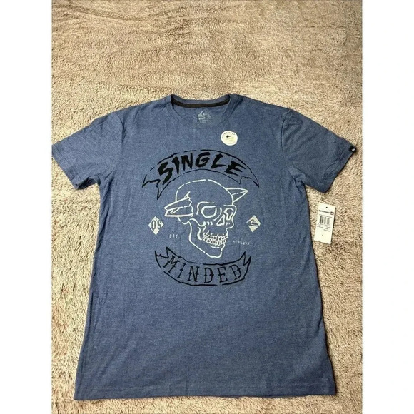 Quiksilver Men’s Single Minded Mod Short Sleeve T-Shirt Size S New - Picture 3 of 14